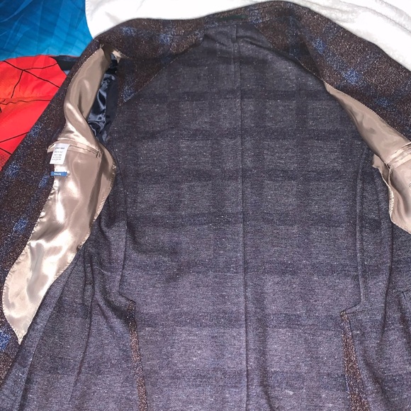 Paul Taylor sports Coat EUR 52R US 42R blue/Brown - Picture 6 of 8